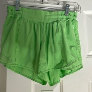 Lululemon Low Rise 4” Hotty Hot Shorts